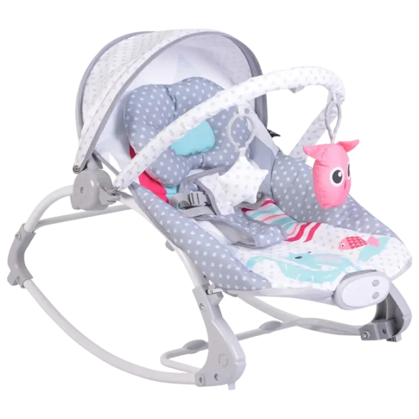 Balansor Moni Rocker Lovely 0 ani - 6 luni / Gray photo 1