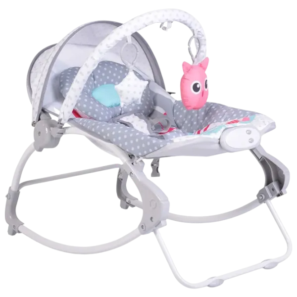 Balansor Moni Rocker Lovely 0 ani - 6 luni / Gray photo 2