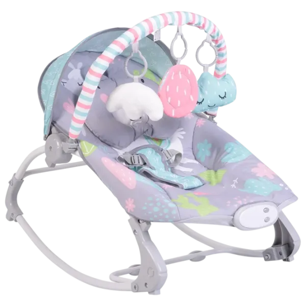 Balansor Moni Rocker Llama 0 ani - 6 luni / Gray photo 1