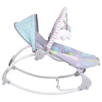 Balansor Moni Rocker Llama 0 ani - 6 luni / Gray photo 3