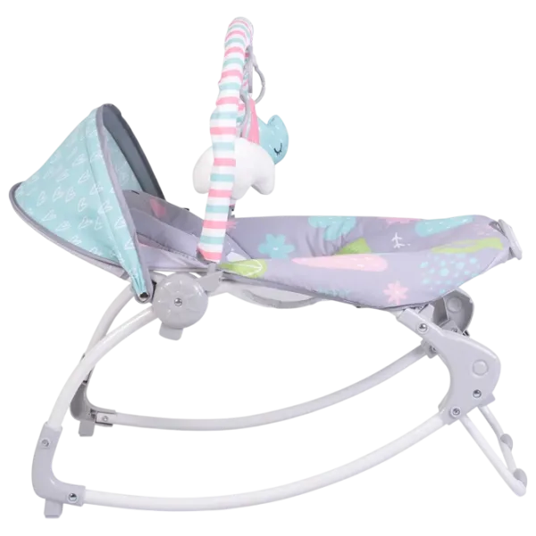 Balansor Moni Rocker Llama 0 ani - 6 luni / Gray photo 5