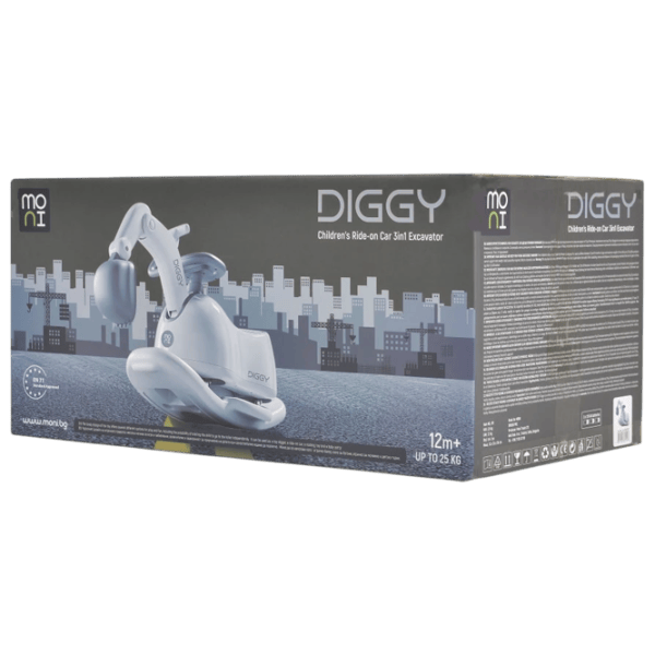 Балансир Moni Diggy 4in1 1 год - 3 года / Серый photo 6