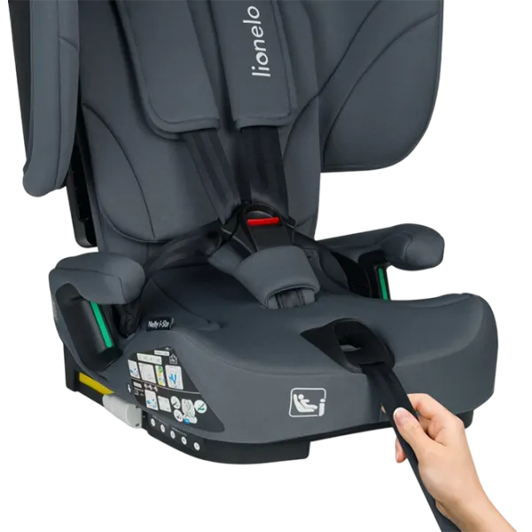 Scaun auto Lionelo Nelly  15 luni - 12 ani / 36 kg / Gray photo 4