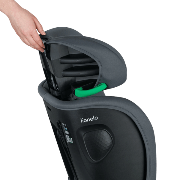 Scaun auto Lionelo Nelly  15 luni - 12 ani / 36 kg / Gray photo 7