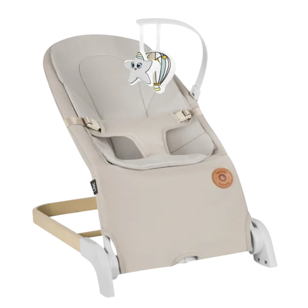 Balansor Lionelo Liliac 0 ani - 6 luni / Beige photo 1