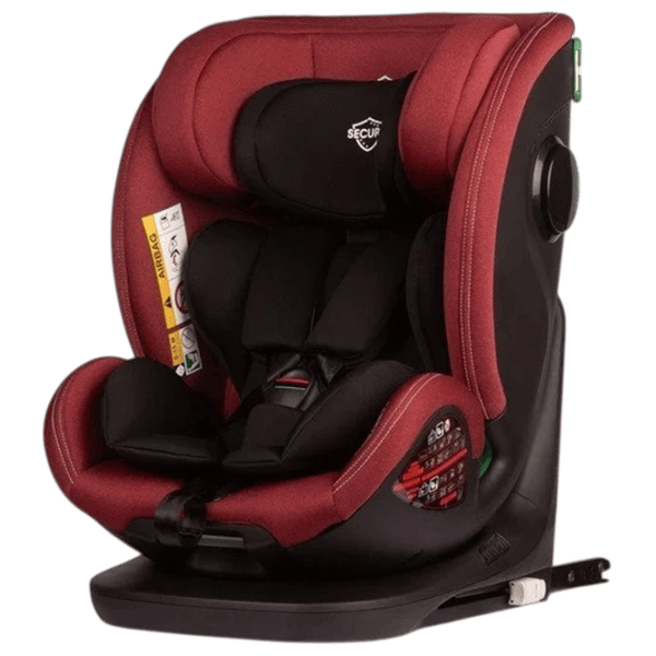Детское автокресло Caretero Securo 0 месяцев - 12 лет / 36 кг / Бургундия photo 3