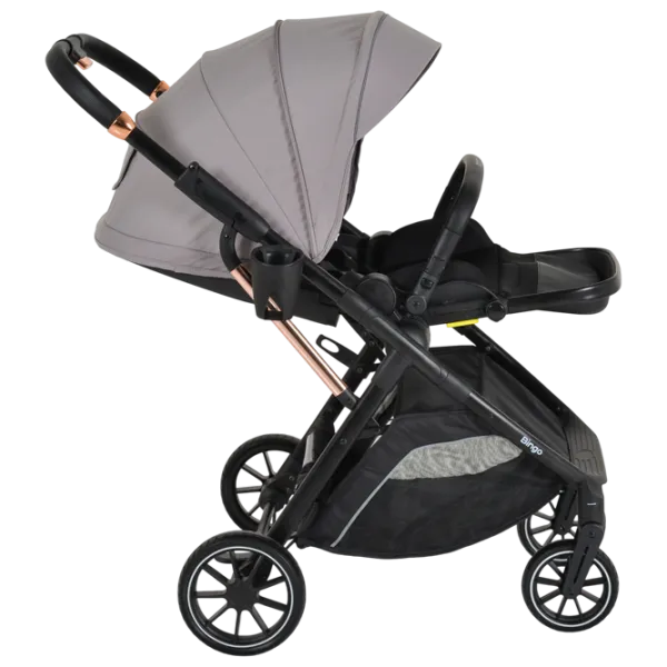 Детская коляска Moni Bingo MT.223405/ Стальной photo 3