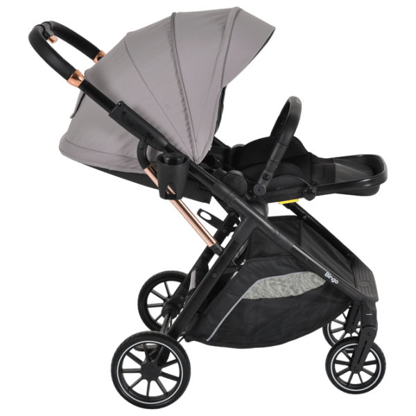 Детская коляска Moni Bingo MT.223405/ Стальной photo 3