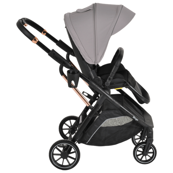 Детская коляска Moni Bingo MT.223405/ Стальной photo 4