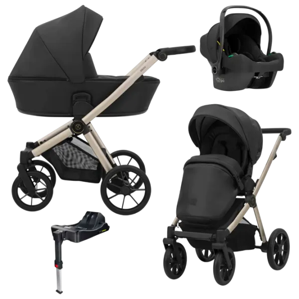 Cărucior pentru copil Kunert Brav KN.120551/ Black photo 2