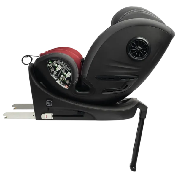 Scaun auto Caretero Fortis  0 luni - 12 ani / 36 kg / Burgundy photo 8