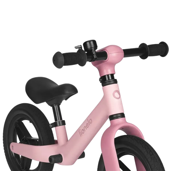 Беговел Lionelo Toni 10" 12" Сталь / Розовый Роза photo 5