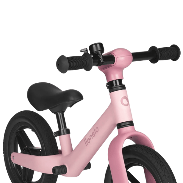 Беговел Lionelo Toni 10" 12" Сталь / Розовый Роза photo 5