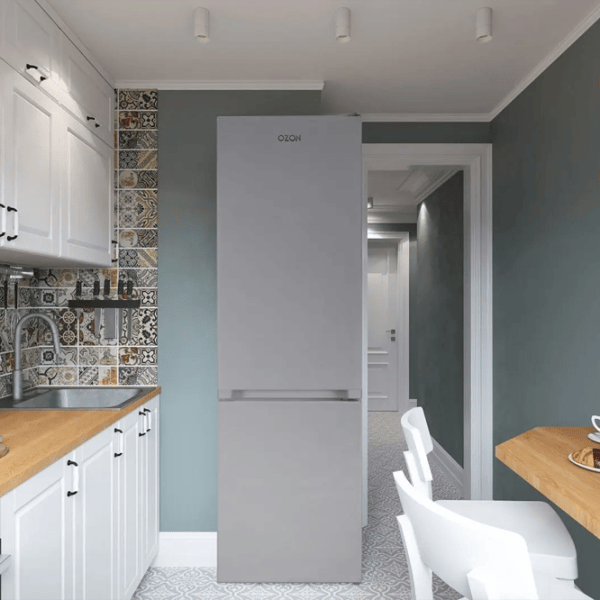 Frigider Ozon OZ-SN286MFI-EU cu congelator jos 288 l / 180 cm / Inox photo 3