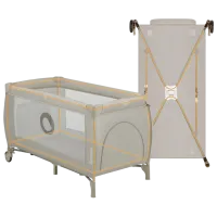 Țarc pentru copii Lionelo Stefi Plus (LN.223163) 0 luni - 3 ani / Beige photo 5