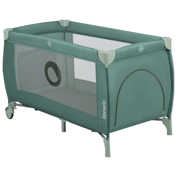 Țarc pentru copii Lionelo Stefi Plus (LN.223164) 0 luni - 3 ani / Green photo 1