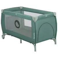 Țarc pentru copii Lionelo Stefi Plus (LN.223164) 0 luni - 3 ani / Green