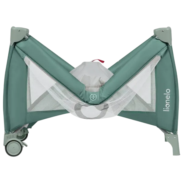 Țarc pentru copii Lionelo Stefi Plus (LN.223164) 0 luni - 3 ani / Green photo 4