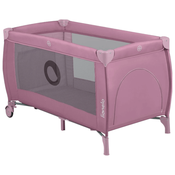 Țarc pentru copii Lionelo Stefi Plus (LN.223165) 0 luni - 3 ani / Pink photo 1