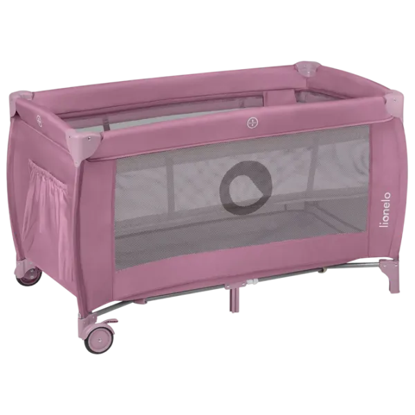 Țarc pentru copii Lionelo Stefi Plus (LN.223165) 0 luni - 3 ani / Pink photo 3