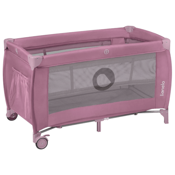 Țarc pentru copii Lionelo Stefi Plus (LN.223165) 0 luni - 3 ani / Pink photo 3