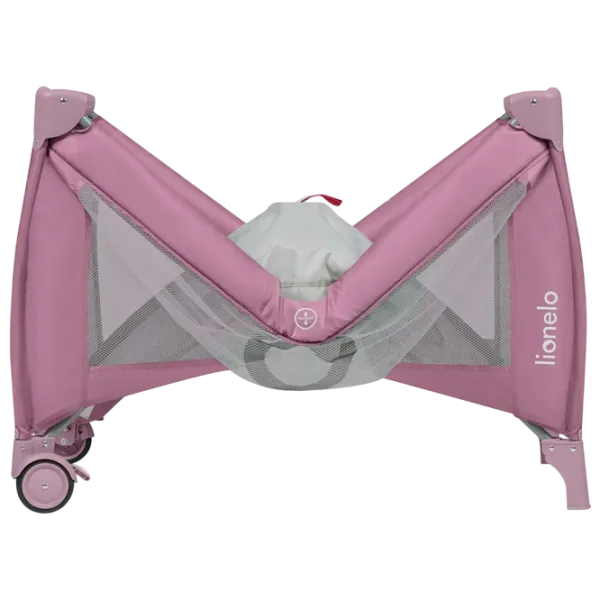 Țarc pentru copii Lionelo Stefi Plus (LN.223165) 0 luni - 3 ani / Pink photo 4