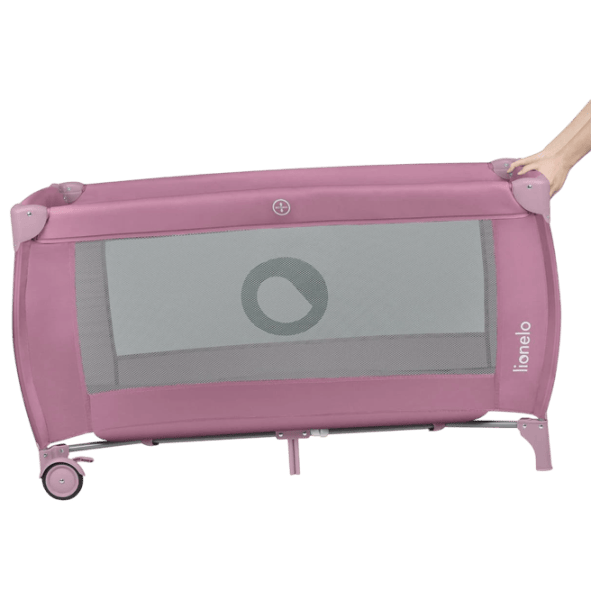 Țarc pentru copii Lionelo Stefi Plus (LN.223165) 0 luni - 3 ani / Pink photo 9