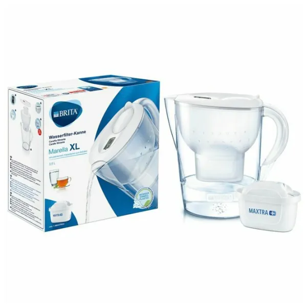 Фильтр для воды Brita Marella XL Пластик / Белый / 3.5 л photo 2