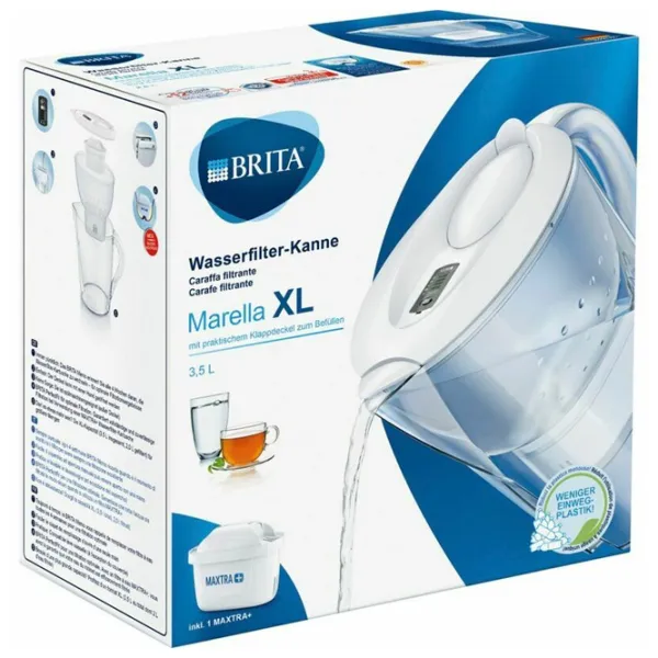 Фильтр для воды Brita Marella XL Пластик / Белый / 3.5 л photo 6
