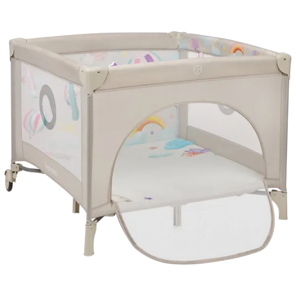 Țarc pentru copii Lionelo Mille Plus (LN.228473) 0 luni - 3 ani / Beige photo 1