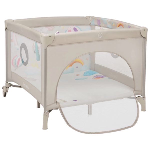 Țarc pentru copii Lionelo Mille Plus (LN.228473) 0 luni - 3 ani / Beige photo 1
