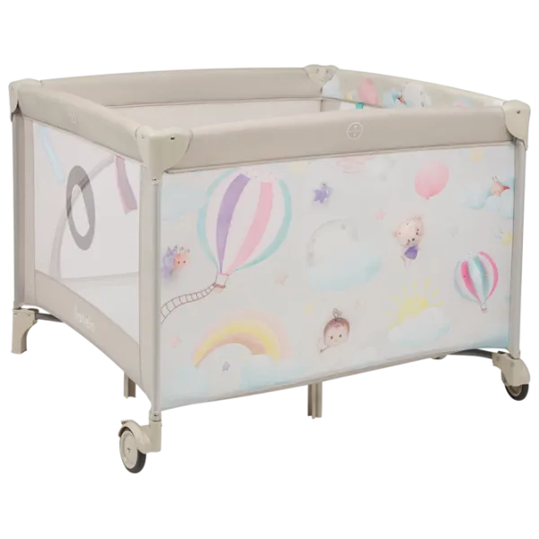 Țarc pentru copii Lionelo Mille Plus (LN.228473) 0 luni - 3 ani / Beige photo 3