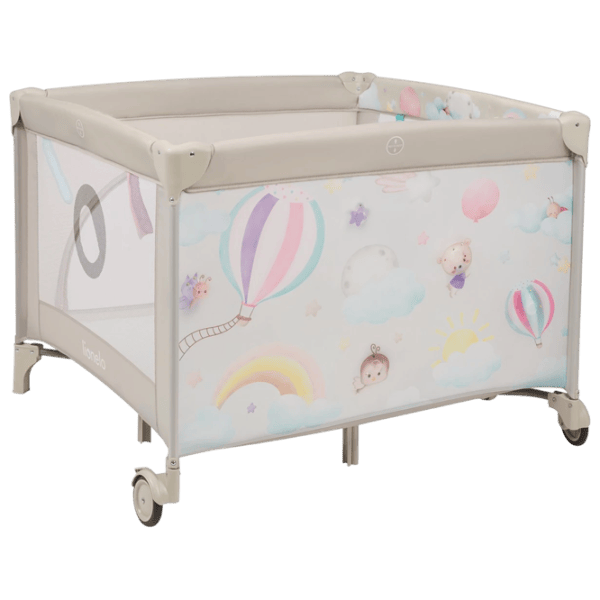 Țarc pentru copii Lionelo Mille Plus (LN.228473) 0 luni - 3 ani / Beige photo 3
