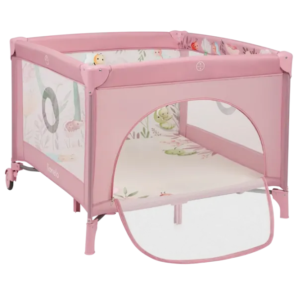Țarc pentru copii Lionelo Mille Plus (LN.228474) 0 luni - 3 ani / Pink photo 1