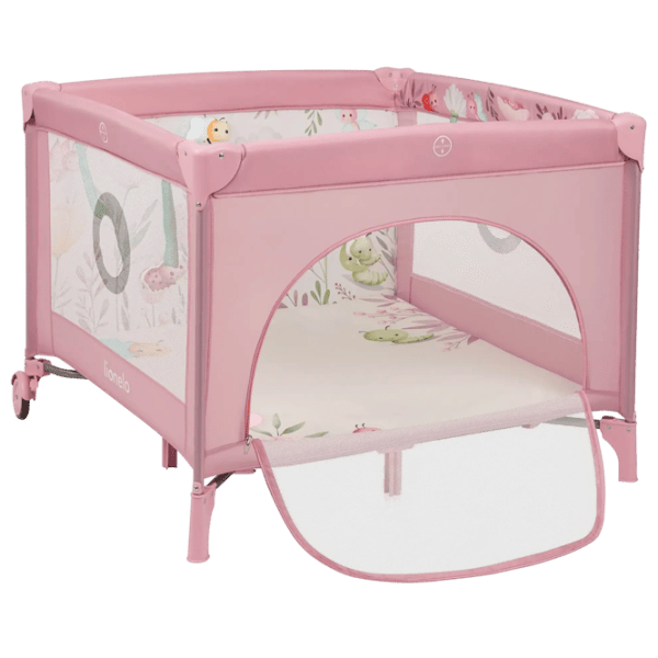 Țarc pentru copii Lionelo Mille Plus (LN.228474) 0 luni - 3 ani / Pink photo 1