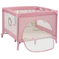 Țarc pentru copii Lionelo Mille Plus (LN.228474) 0 luni - 3 ani / Pink