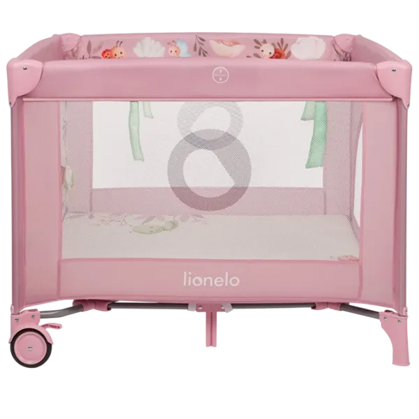 Țarc pentru copii Lionelo Mille Plus (LN.228474) 0 luni - 3 ani / Pink photo 2