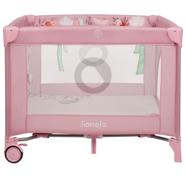 Țarc pentru copii Lionelo Mille Plus (LN.228474) 0 luni - 3 ani / Pink photo 2