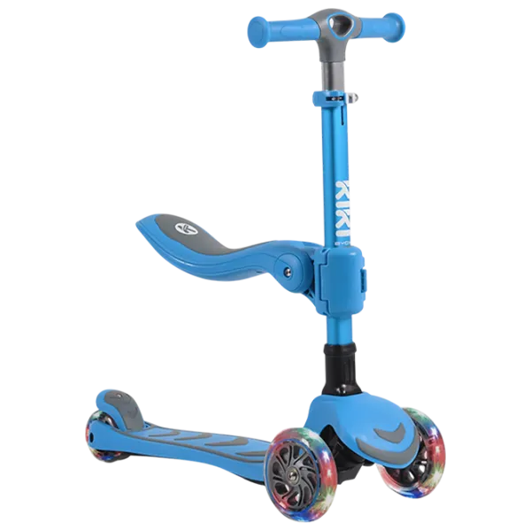Trotinetă pentru copii cu trei roți Moni Kiki (MT.223420) 50 kg/ Blue photo 1
