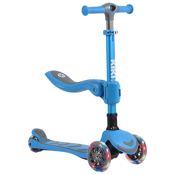 Trotinetă pentru copii cu trei roți Moni Kiki (MT.223420) 50 kg/ Blue photo 1