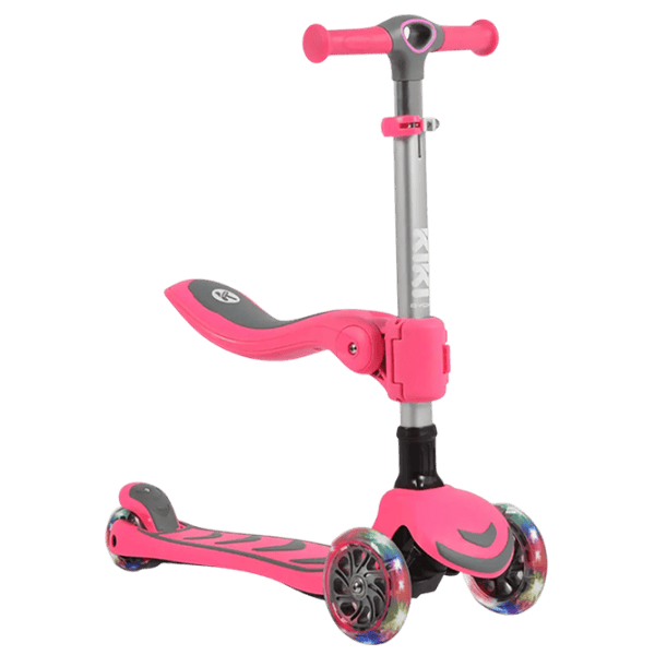 Trotinetă pentru copii cu trei roți Moni Kiki (MT.223419) 50 kg/ Pink photo 1
