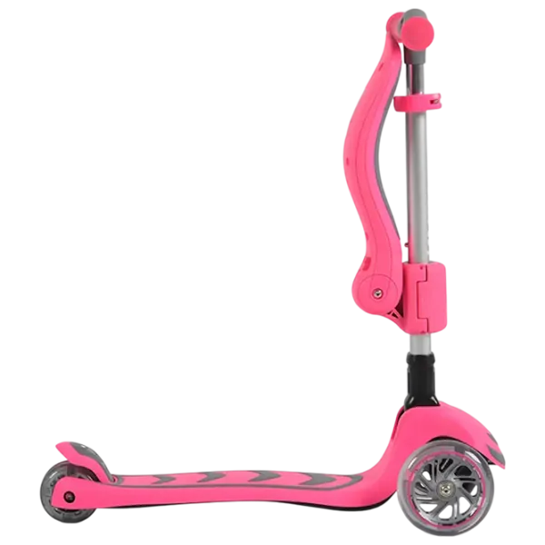 Trotinetă pentru copii cu trei roți Moni Kiki (MT.223419) 50 kg/ Pink photo 2