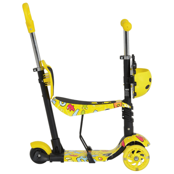 Детский трёхколёсный самокат Moni Lollipop (MT.124635) 40 кг/ Желтый photo 2
