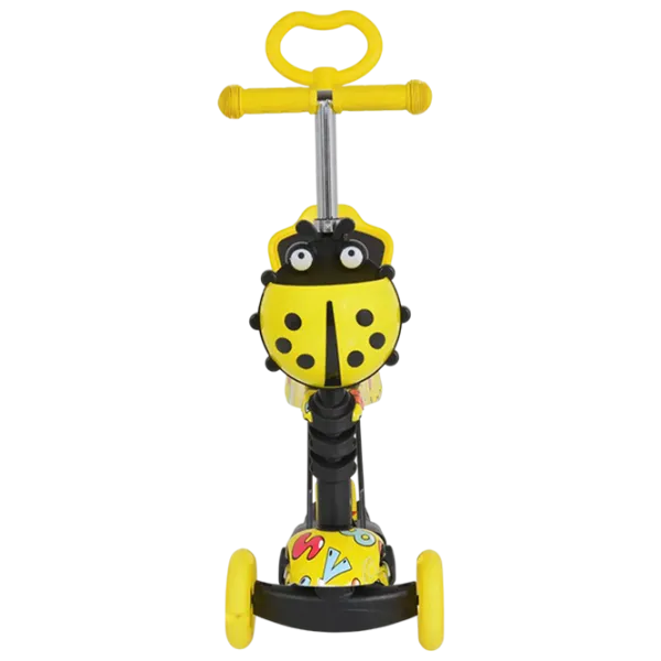 Детский трёхколёсный самокат Moni Lollipop (MT.124635) 40 кг/ Желтый photo 5