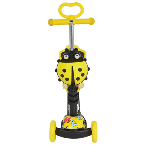 Детский трёхколёсный самокат Moni Lollipop (MT.124635) 40 кг/ Желтый photo 5