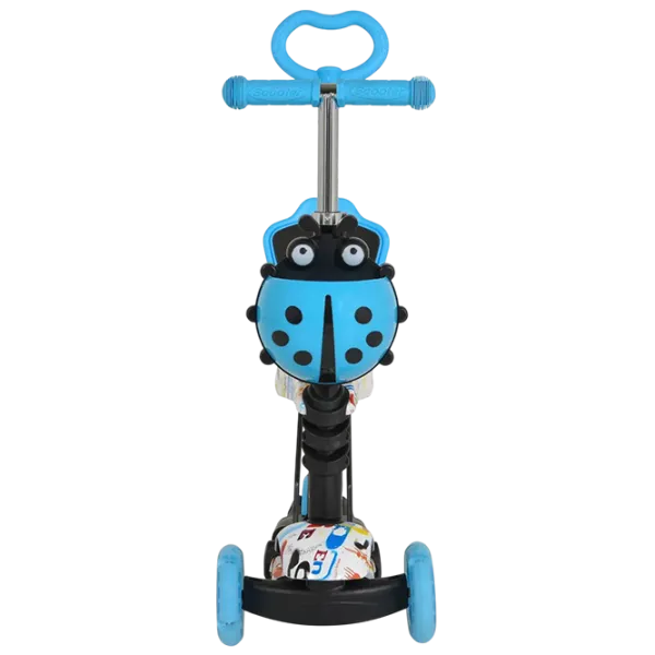 Детский трёхколёсный самокат Moni Lollipop (MT.124637) 40 кг/ Синий photo 3