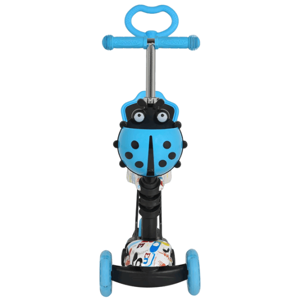 Детский трёхколёсный самокат Moni Lollipop (MT.124637) 40 кг/ Синий photo 3