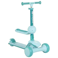 Детский трёхколёсный самокат Moni EVO (MT.223417) 50 кг/ Синий