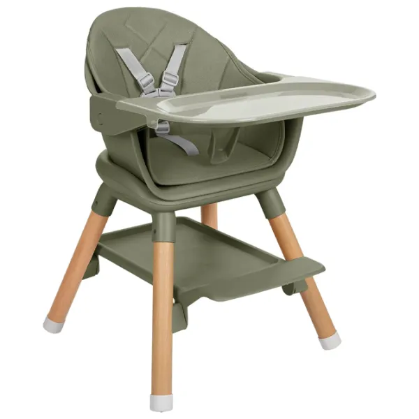 Scaun de masă Kikka Boo Woody 2024 (KB.224404) / 6 luni / Khaki  photo 6
