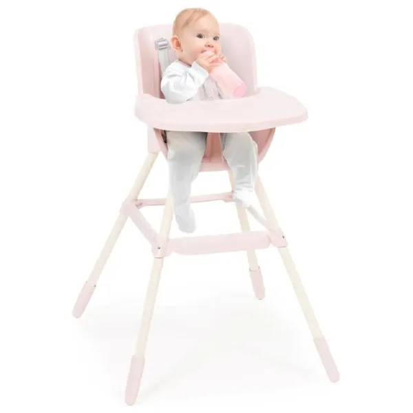 Scaun de masă BabyJem 888 (BJ.225396) / 6 luni / Soft Pink  photo 7